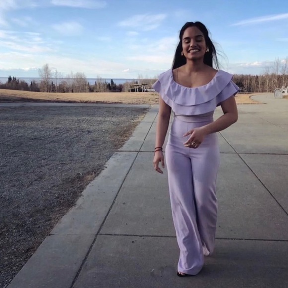 Lavender Romper - Picture 3 of 3